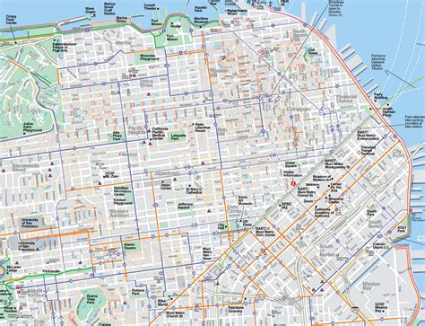 san francisco mapa|plano de san francisco.